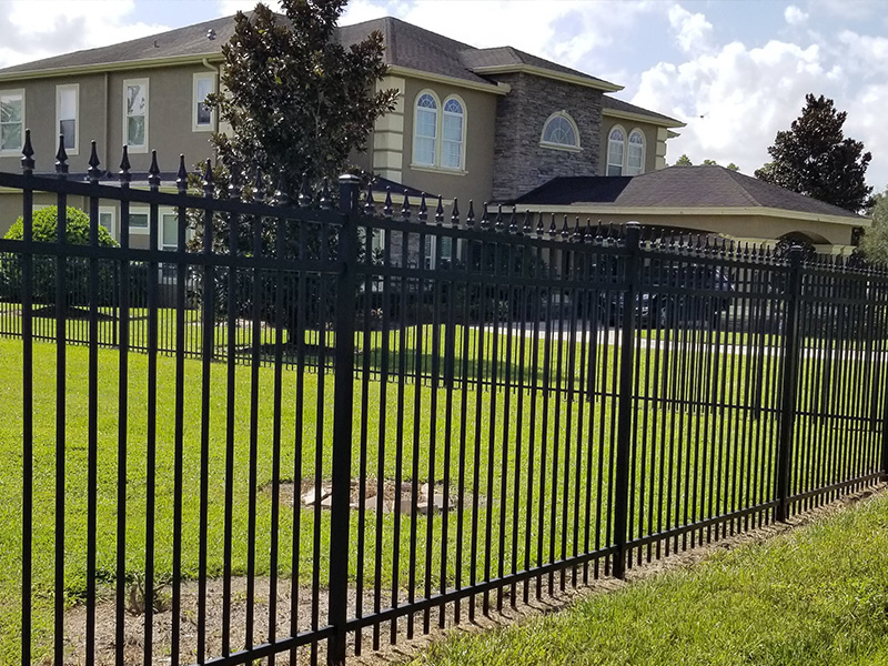 Aluminum Fence Installation