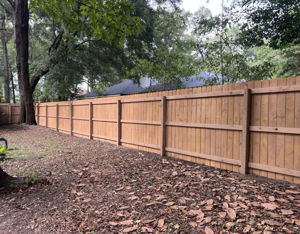 Quality wood fence installation in ocala florida