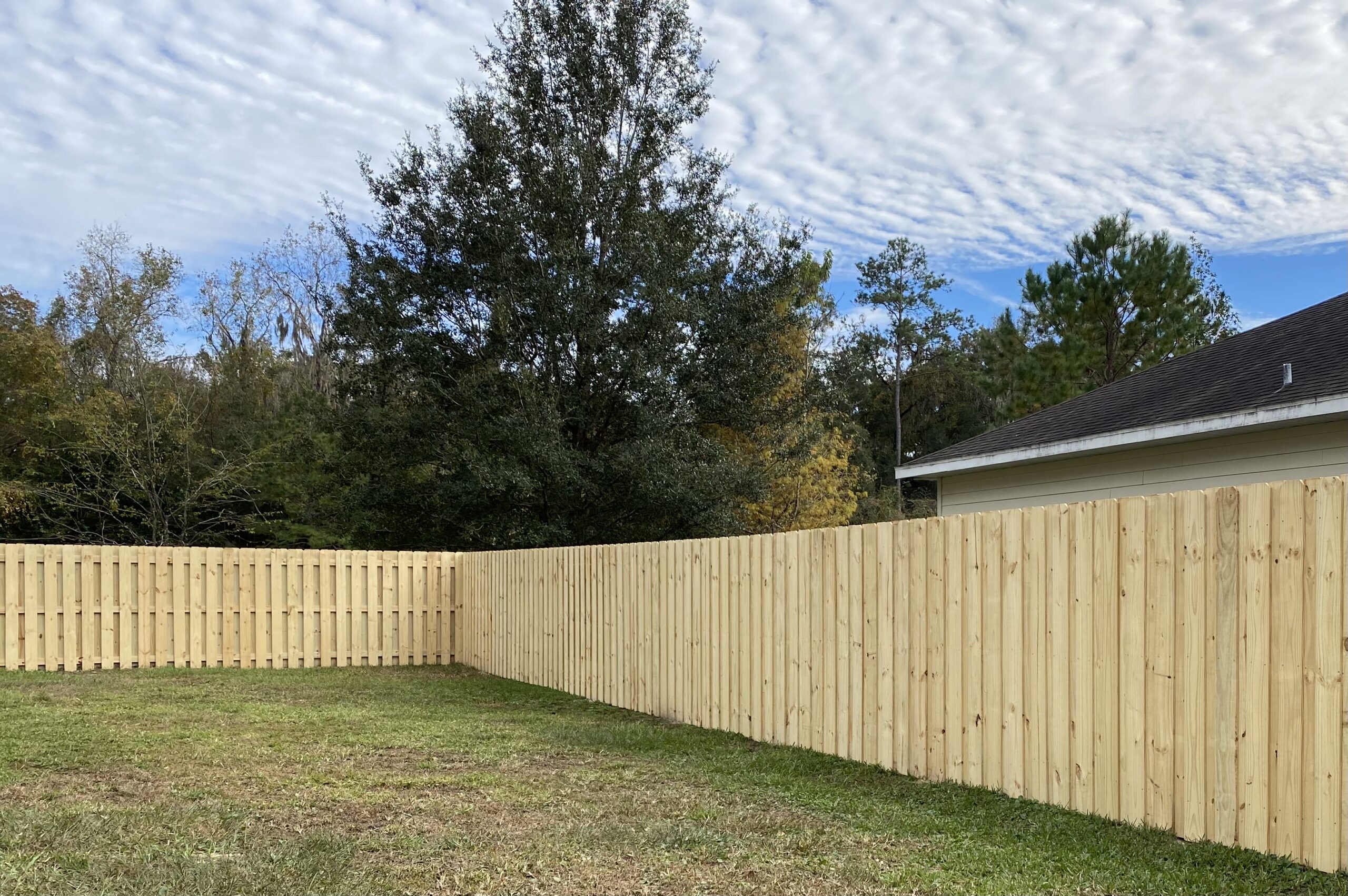 Wood Privacy Fencing Installed in Ocala Florida