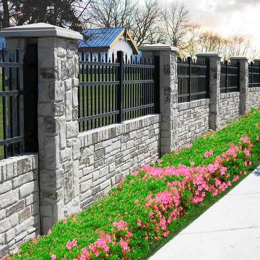 Stone or Brick Fences (The Different Kinds of Fences)